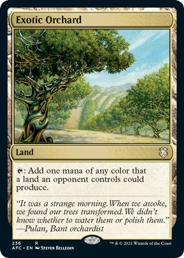 Exotic Orchard (236) (Commander: Adventures in the Forgotten Realms)