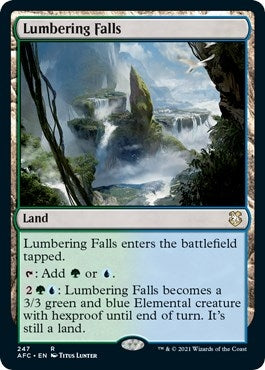 Lumbering Falls (247) (Commander: Adventures in the Forgotten Realms)