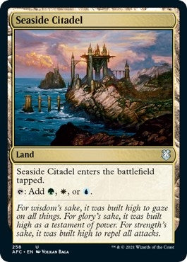 Seaside Citadel (258) (Commander: Adventures in the Forgotten Realms)