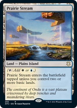 Prairie Stream (256) (Commander: Adventures in the Forgotten Realms)