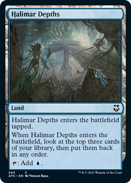 Halimar Depths (244) (Commander: Adventures in the Forgotten Realms)