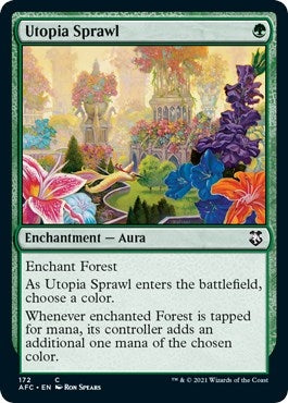 Utopia Sprawl (172) (Commander: Adventures in the Forgotten Realms)
