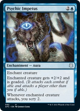 Psychic Impetus (92) (Commander: Adventures in the Forgotten Realms)