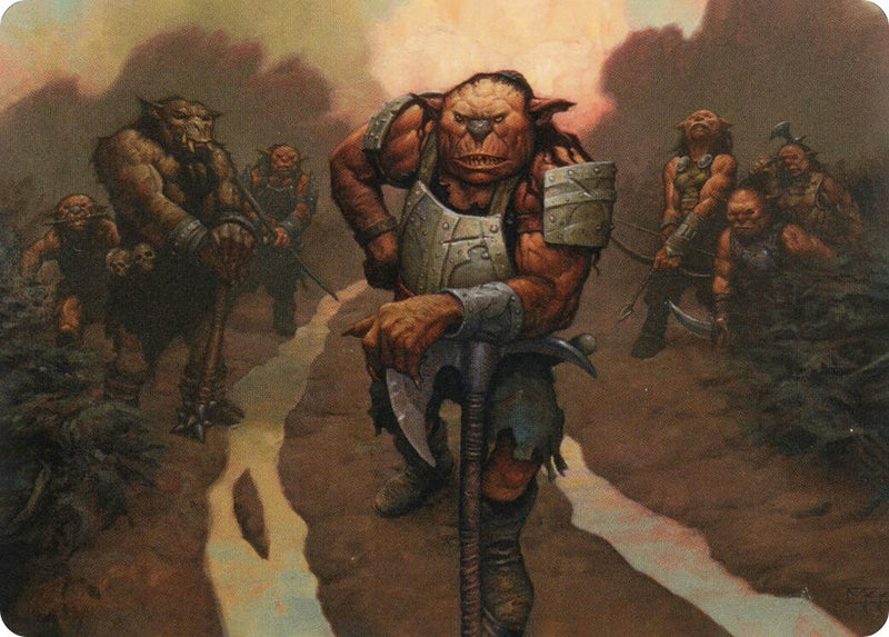 Hobgoblin Bandit Lord Art Card (30) (Art Series: Adventures in the Forgotten Realms)