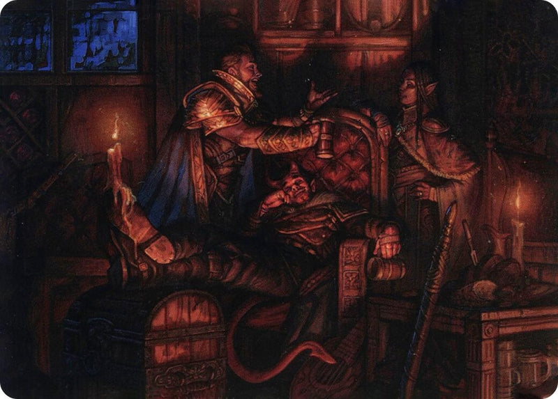 Long Rest Art Card (51) (Art Series: Adventures in the Forgotten Realms)