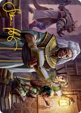 You Find the Villains' Lair Art Card (Gold-Stamped Signature) (40)