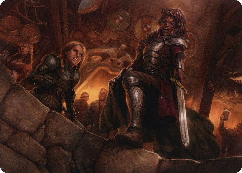 Veteran Dungeoneer Art Card (36) (Art Series: Adventures in the Forgotten Realms)