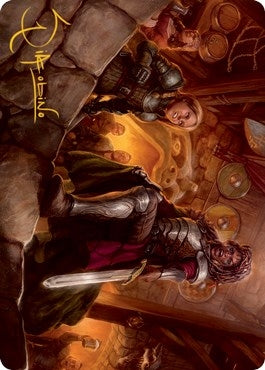 Veteran Dungeoneer Art Card (Gold-Stamped Signature) (36)