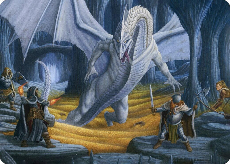 Cave of the Frost Dragon Art Card (46) (Art Series: Adventures in the Forgotten Realms)