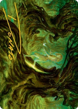 Neverwinter Dryad Art Card (Gold-Stamped Signature) (69) (Art Series: Adventures in the Forgotten Realms)