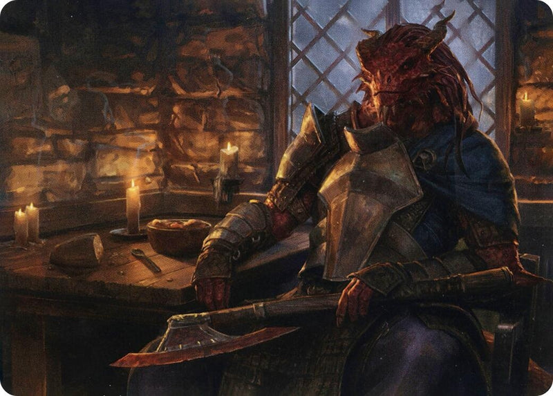 Jaded Sell-Sword Art Card (47) (Art Series: Adventures in the Forgotten Realms)