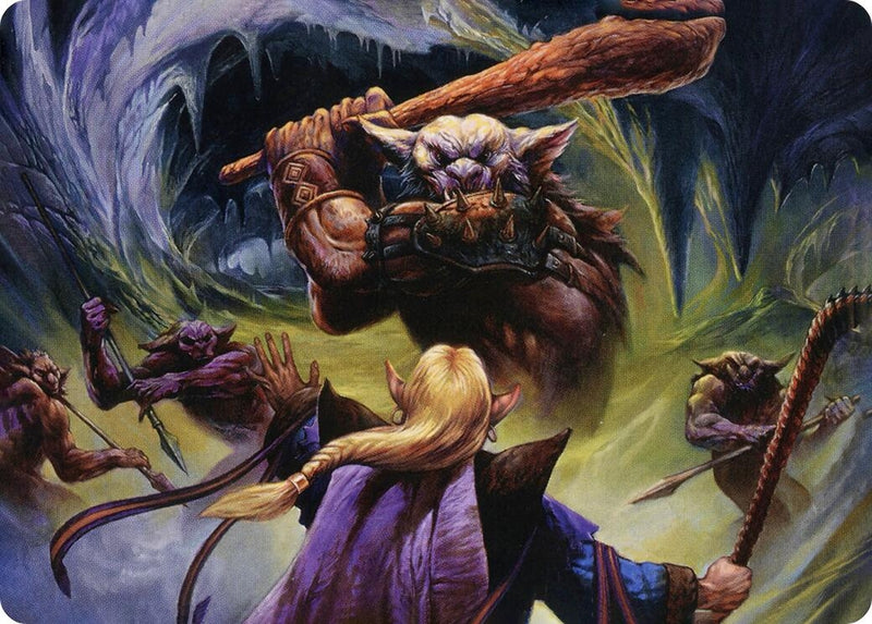 Den of the Bugbear (34/81) Art Card (34) (Art Series: Adventures in the Forgotten Realms)