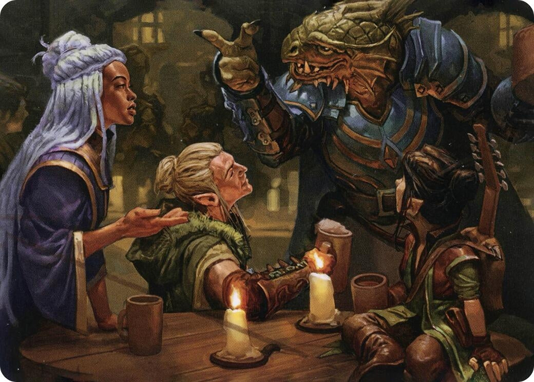 Image for You Meet in a Tavern Art Card (49) [ASAFR]