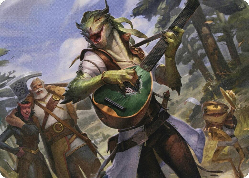 Wandering Troubadour Art Card (64) (Art Series: Adventures in the Forgotten Realms)