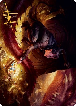 Hoard Robber Art Card (Gold-Stamped Signature) (41) (Art Series: Adventures in the Forgotten Realms)