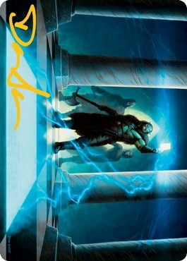 Sudden Insight Art Card (Gold-Stamped Signature) (39) (Art Series: Adventures in the Forgotten Realms)