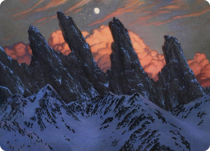 Mountain (59/81) Art Card (59) (Art Series: Adventures in the Forgotten Realms)