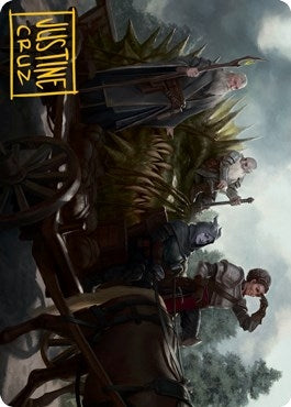 Grim Bounty Art Card (Gold-Stamped Signature) (72) (Art Series: Adventures in the Forgotten Realms)