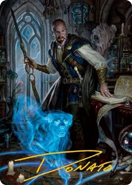 Mordenkainen Art Card (Gold-Stamped Signature) (75) (Art Series: Adventures in the Forgotten Realms)