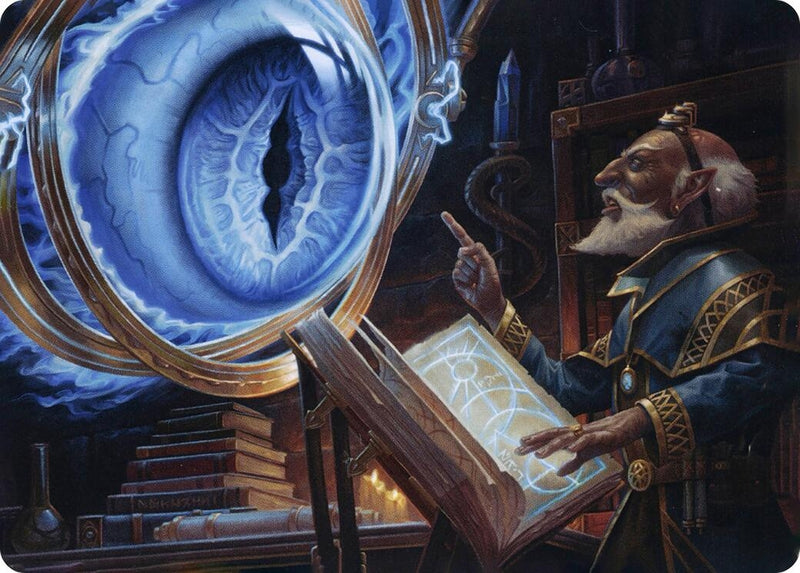 Contact Other Plane Art Card (37) (Art Series: Adventures in the Forgotten Realms)