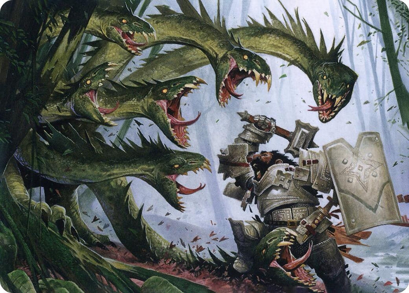Lair of the Hydra Art Card (67) (Art Series: Adventures in the Forgotten Realms)
