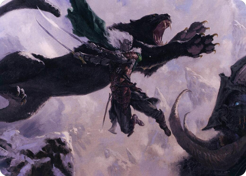 Drizzt Do'Urden Art Card (52) (Art Series: Adventures in the Forgotten Realms)