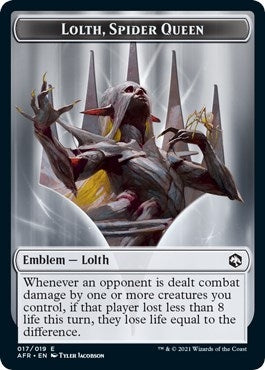 Emblem - Lolth, Spider Queen (17) (Adventures in the Forgotten Realms)
