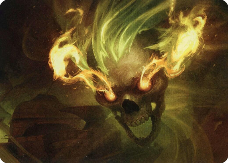 Flameskull Art Card (14) (Art Series: Adventures in the Forgotten Realms)