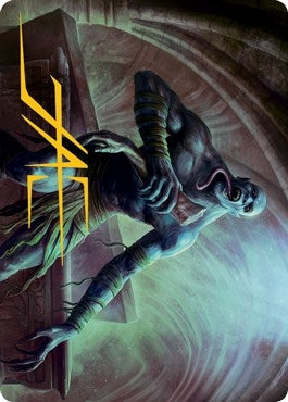 Ghoul Art Card (Gold-Stamped Signature) (18) (Art Series: Adventures in the Forgotten Realms)