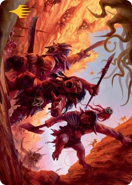 Goblin Art Card (Gold-Stamped) (24) (Art Series: Adventures in the Forgotten Realms)