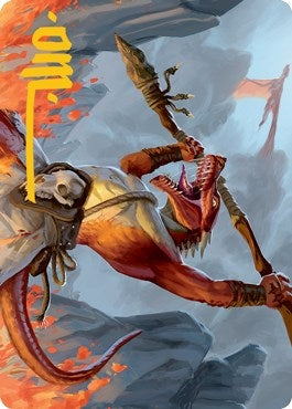 Kobold Art Card (Gold-Stamped Signature) (22) (Art Series: Adventures in the Forgotten Realms)