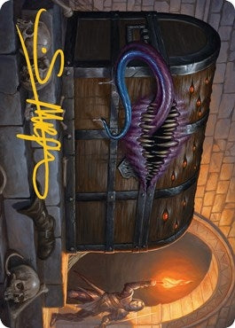 Mimic Art Card (Gold-Stamped Signature) (27) (Art Series: Adventures in the Forgotten Realms)