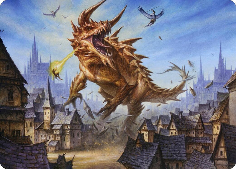 Tarrasque Art Card (19) (Art Series: Adventures in the Forgotten Realms)