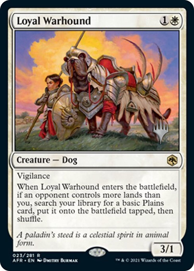 Loyal Warhound (23) (Promo Pack: Adventures in the Forgotten Realms)