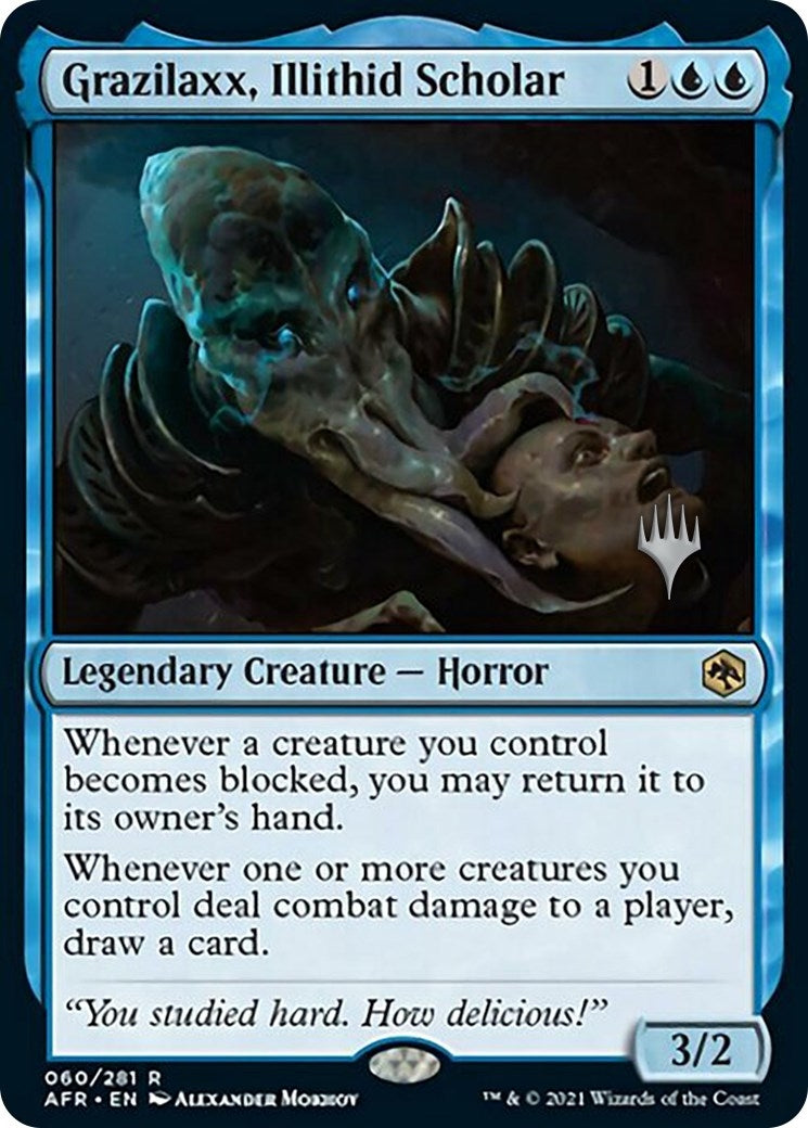 Grazilaxx, Illithid Scholar (60) (Promo Pack: Adventures in the Forgotten Realms)