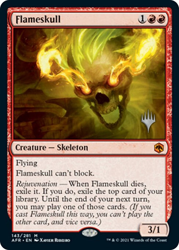 Flameskull (143) (Promo Pack: Adventures in the Forgotten Realms)