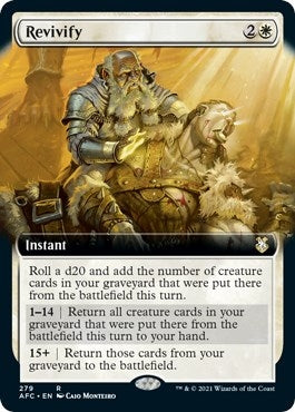 Revivify (Extended Art) (279) (Commander: Adventures in the Forgotten Realms)