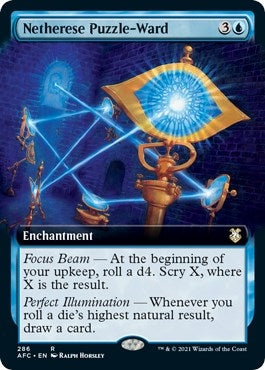 Netherese Puzzle-Ward (Extended Art) (286) (Commander: Adventures in the Forgotten Realms)