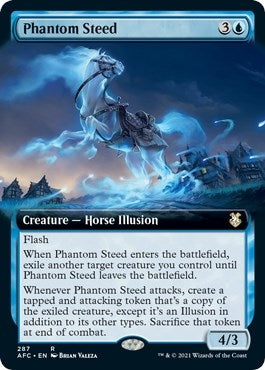 Phantom Steed (Extended Art) (287) (Commander: Adventures in the Forgotten Realms)
