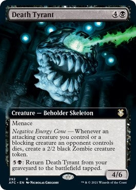 Death Tyrant (Extended Art) (292) (Commander: Adventures in the Forgotten Realms)