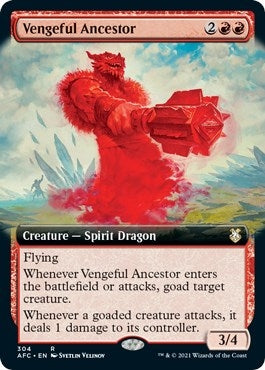 Vengeful Ancestor (Extended Art) (304)