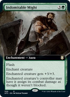 Indomitable Might (Extended Art) (309) (Commander: Adventures in the Forgotten Realms)