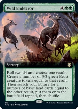 Wild Endeavor (Extended Art) (312)