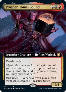 Prosper, Tome-Bound (Extended Art) (324) (Commander: Adventures in the Forgotten Realms)