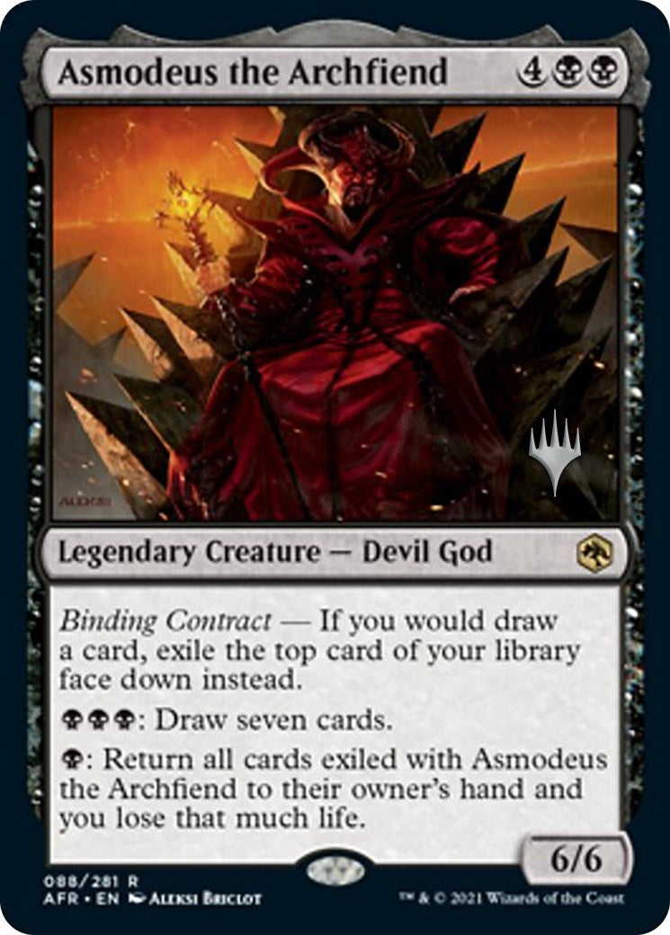 Asmodeus the Archfiend (88) (Promo Pack: Adventures in the Forgotten Realms)