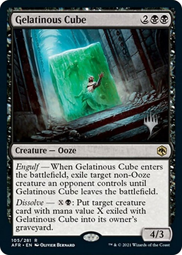 Gelatinous Cube (105) (Promo Pack: Adventures in the Forgotten Realms)