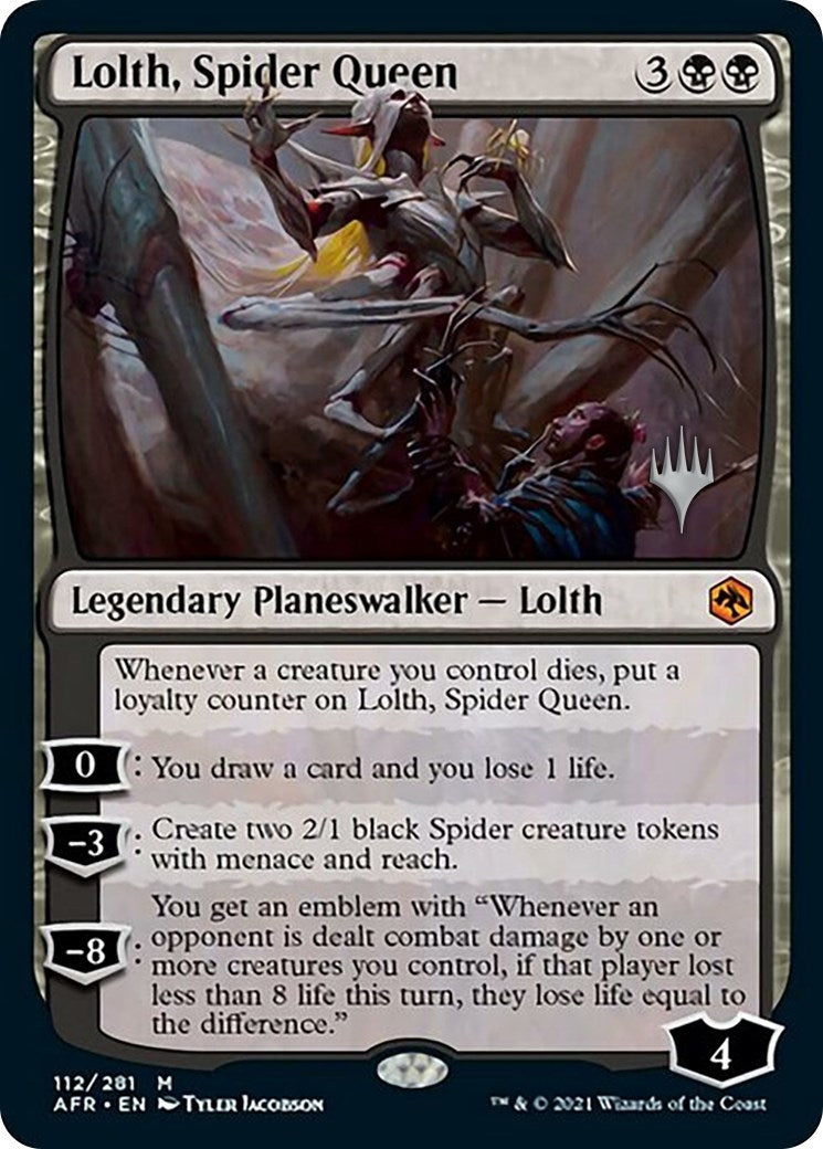 Lolth, Spider Queen (112) (Promo Pack: Adventures in the Forgotten Realms)