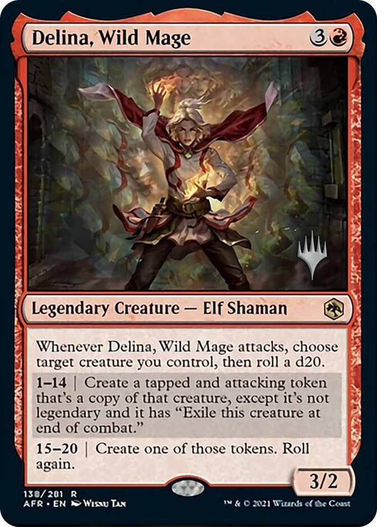 Delina, Wild Mage (138) (Promo Pack: Adventures in the Forgotten Realms)