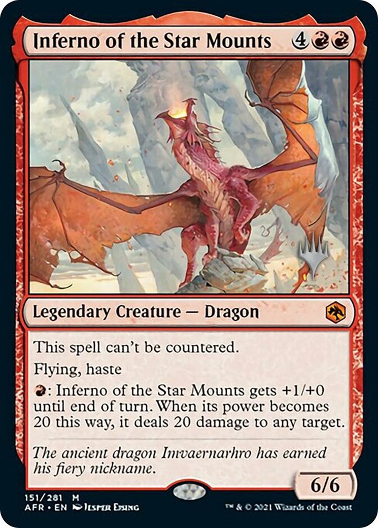 Inferno of the Star Mounts (151) (Promo Pack: Adventures in the Forgotten Realms)
