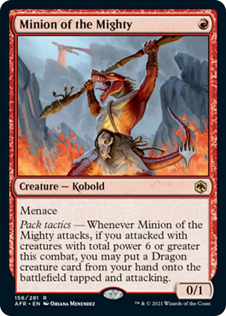 Minion of the Mighty (156) (Promo Pack: Adventures in the Forgotten Realms)